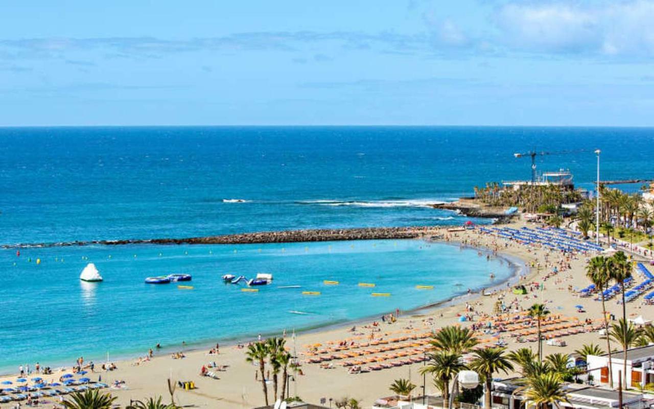 63 Los Cristianos first sea line, parking, Wi Fi Exterior foto
